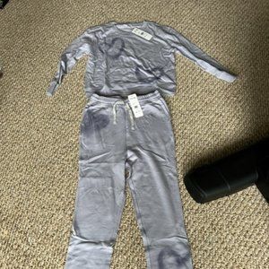 Splendid girls heart top and bottom (size 8)